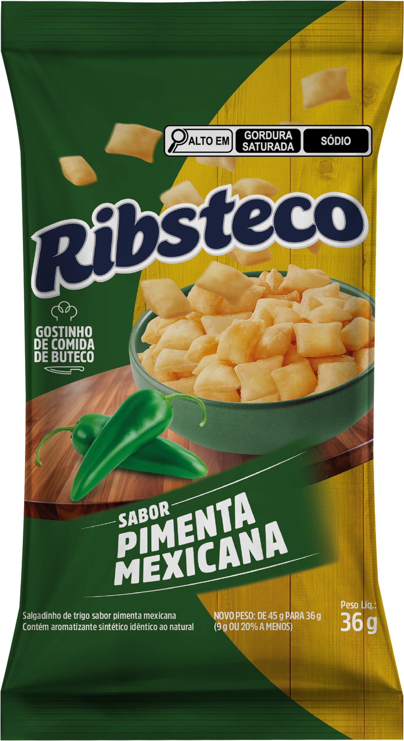 RIBSTECO - SABOR PIMENTA MEXICANA