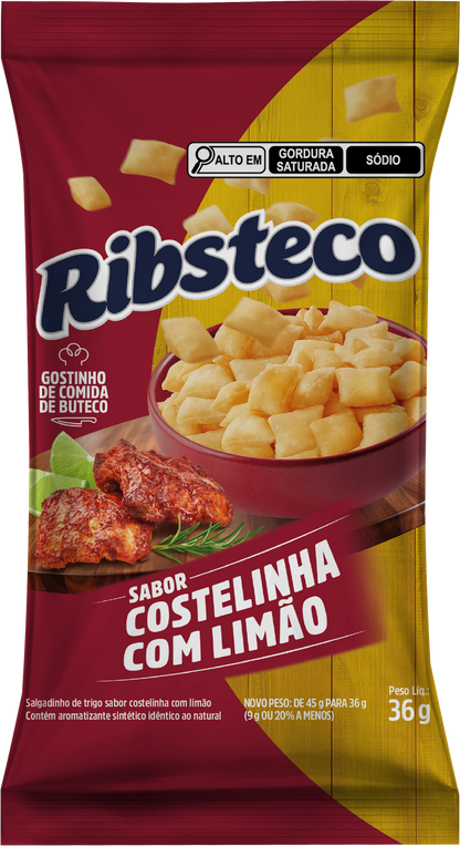 RIBSTECO - SABOR COSTELINHA COM LIMÃO